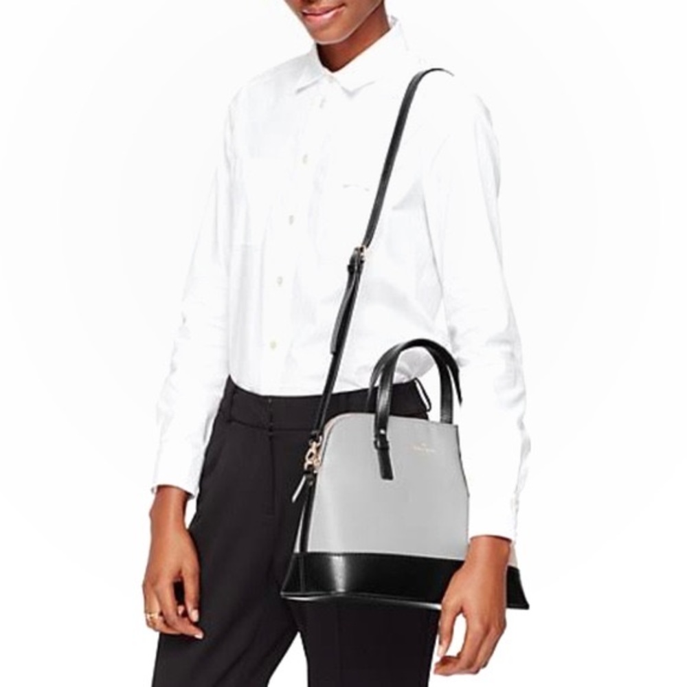 NWT Kate Spade Bag New York Grand Street Small Rachelle Colorblock Satchel *FLAW
